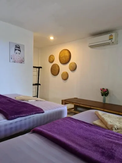 标准海景三人间 — Phangan Villa Bungalows